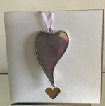 Stained Glass Heart Card