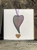 Stained Glass Heart Card